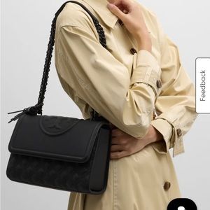 Tory Burch Fleming Matte Convertible Shoulder Bag